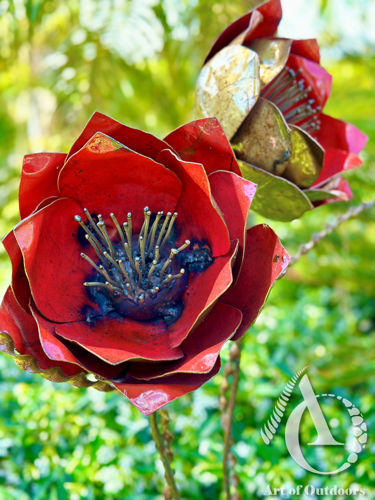 scrap metal Poppy stem