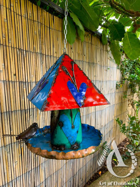 Metal Bird Feeder