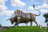 Scrap Metal Bull Life Sized