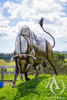 Scrap Metal Bull Life Sized