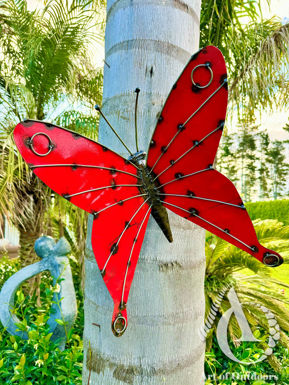 Metal Wall Art - Butterfly Large