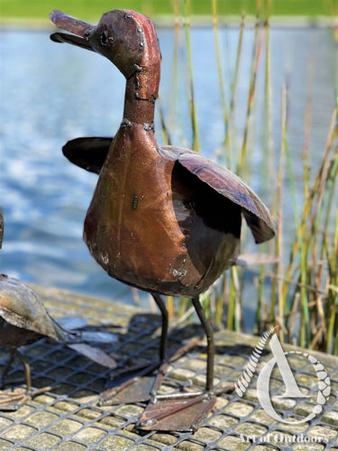 Metal Duck Large