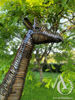 Metal Giraffe sculpture