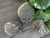 Metal Hedgehog set of 3