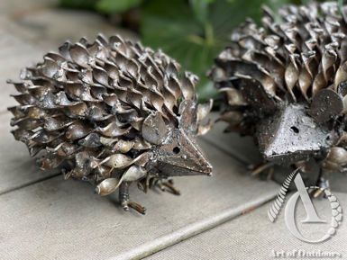 Metal Hedgehog Twisted Medium