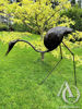 Metal Heron Sculpture Garden Art