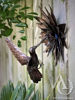 Hummingbird wall mount