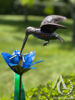 Hummingbird Stem Garden Art