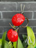 Metal Ladybirds on a stem