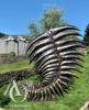 Metal NZ Fern Sculpture