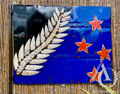 NZ Flag Silver Fern