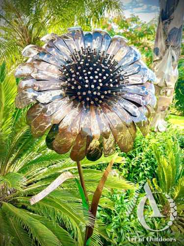 Metal Sunflower