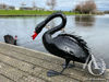 Metal Swan Garden Art