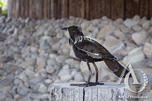 Scrap Metal Garden Art Tui Freestanding