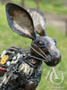 Steampunk Hare garden art