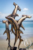 Hammerhead Dolphin Metal sculpture