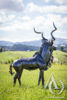 Kudu Antelope Metal sculpture