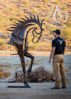 Abstract Horse Sculpture