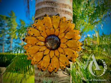 Metal Sunflower