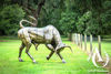 Scrap Metal Bull Life Sized