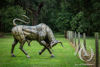 Scrap Metal Bull Life Sized