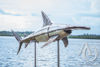 Metal Hammerhead Shark Sculpture