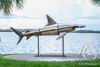 Metal Hammerhead Shark Sculpture